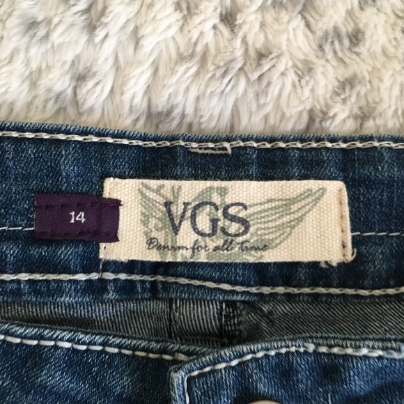 VGS Denim For All Time Shorts Size 14 - Picture 4 of 8